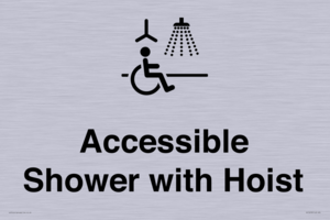 Accessible Shower with Hoist